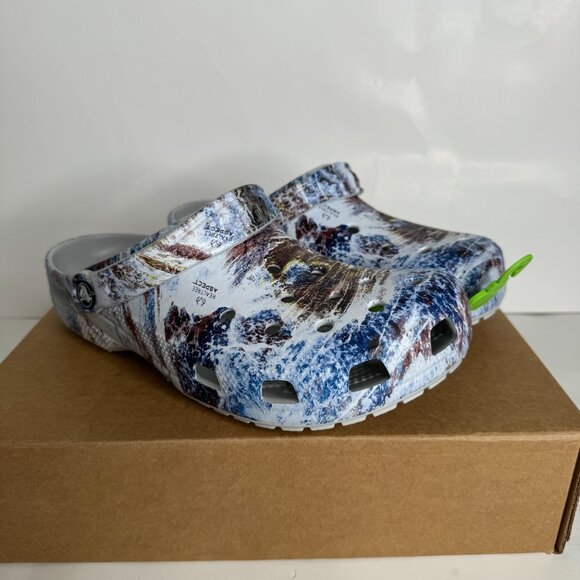 Crocs Realtree Aspect CLS Atmosphere Camo Clogs Size Women’s 10 - Men’s 8 New - Picture 2 of 7